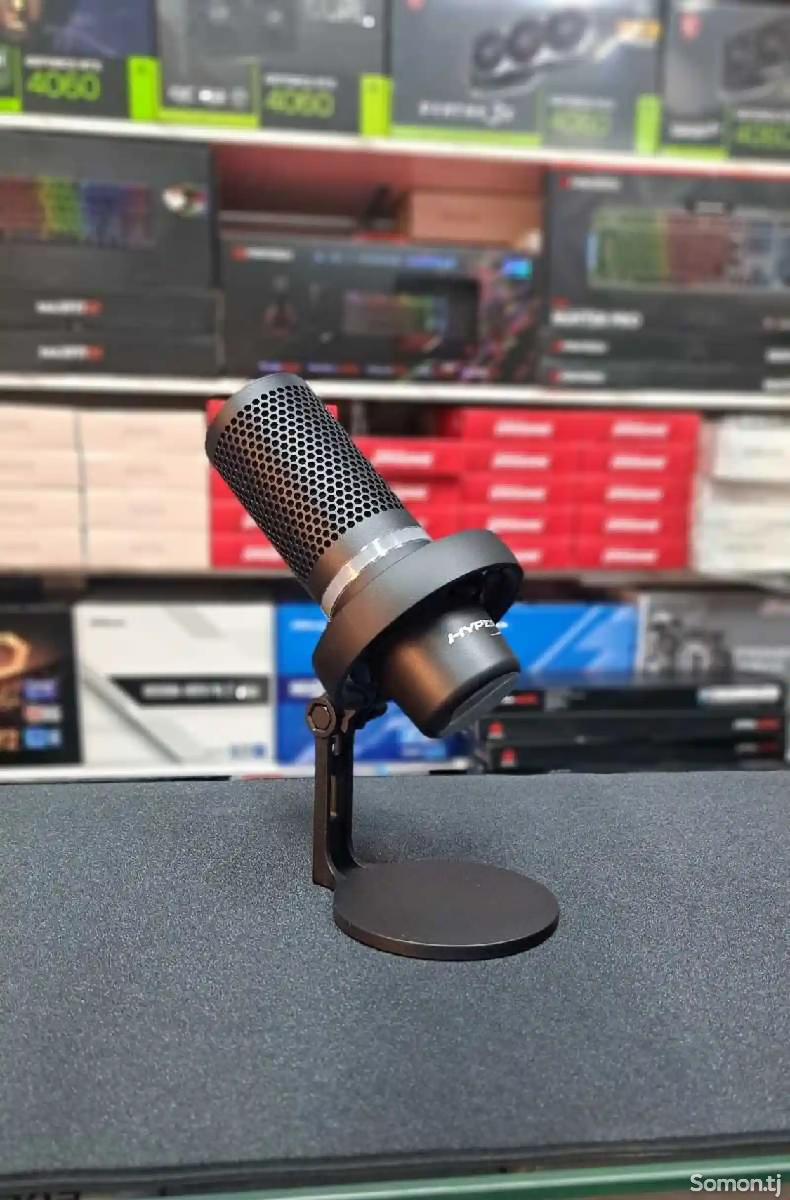 Микрофон HyperX DuoCast черный-4