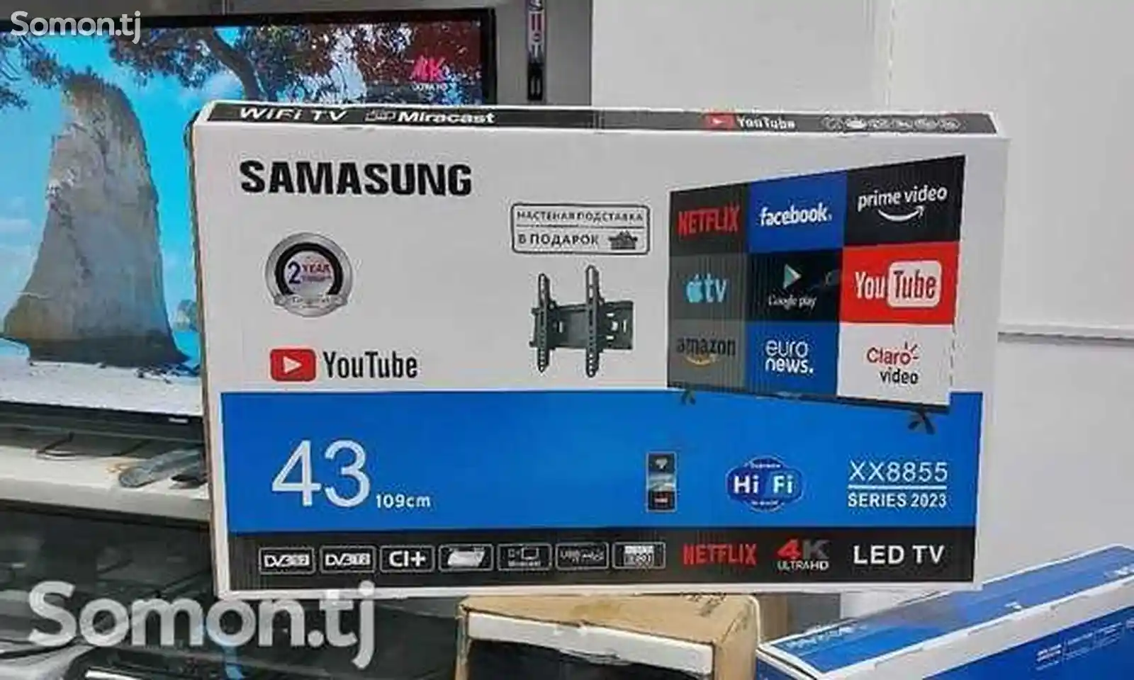 Телевизор Smart TV Samsung 43