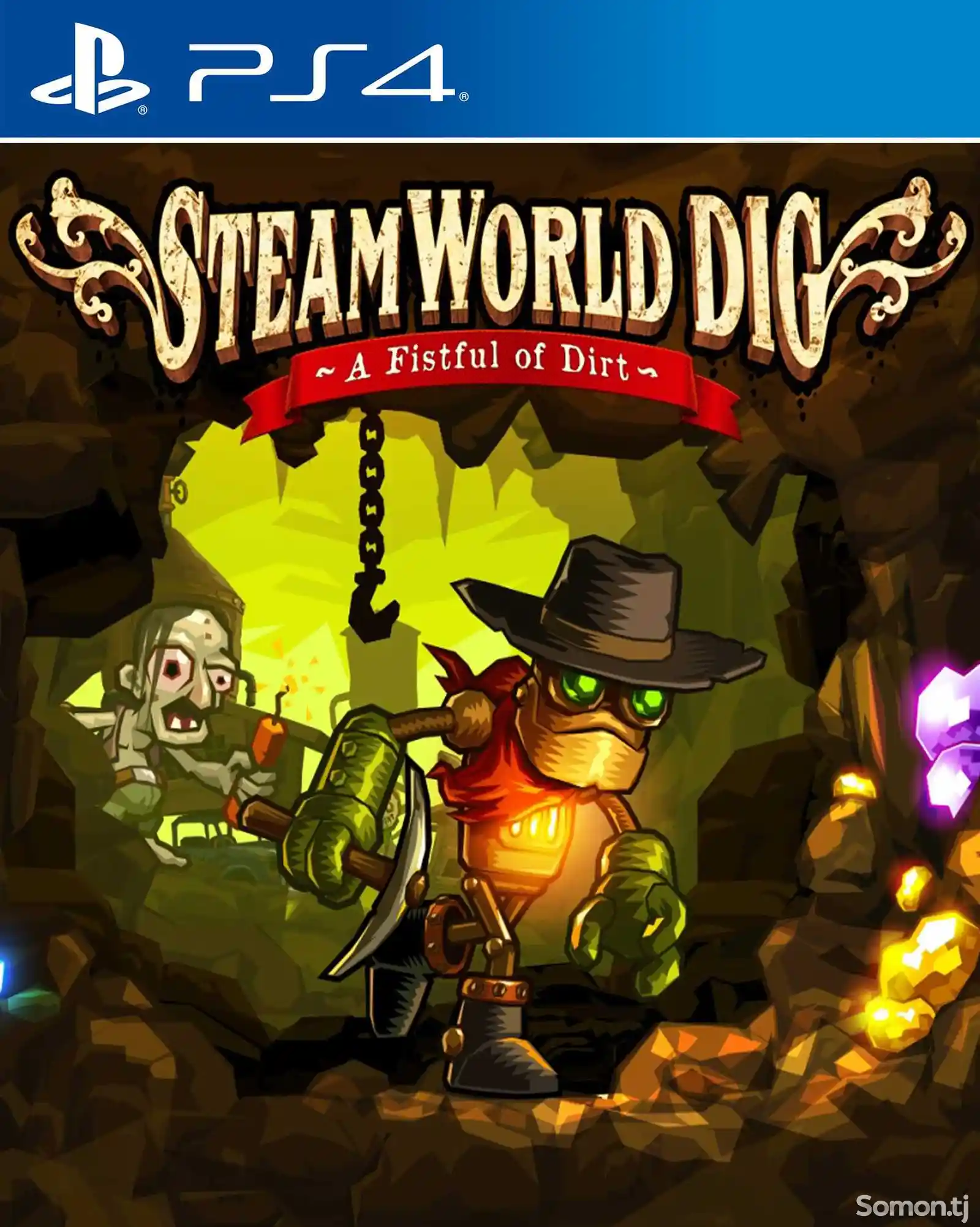 Игра Steam world dig для PS-4 / 5.05 / 6.72 / 7.02 / 7.55 / 9.00 /-1