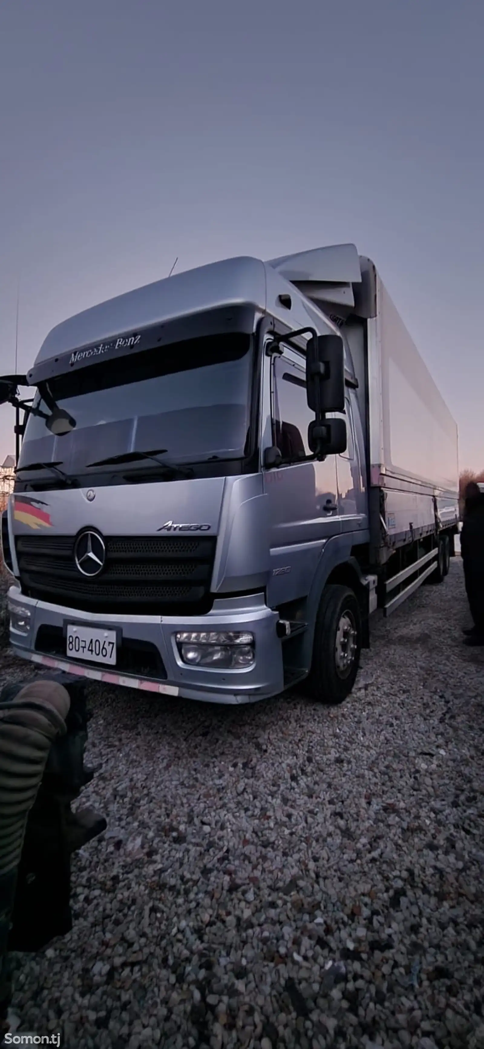 Бортовой грузовик Mercedes-Benz Actros, 2017