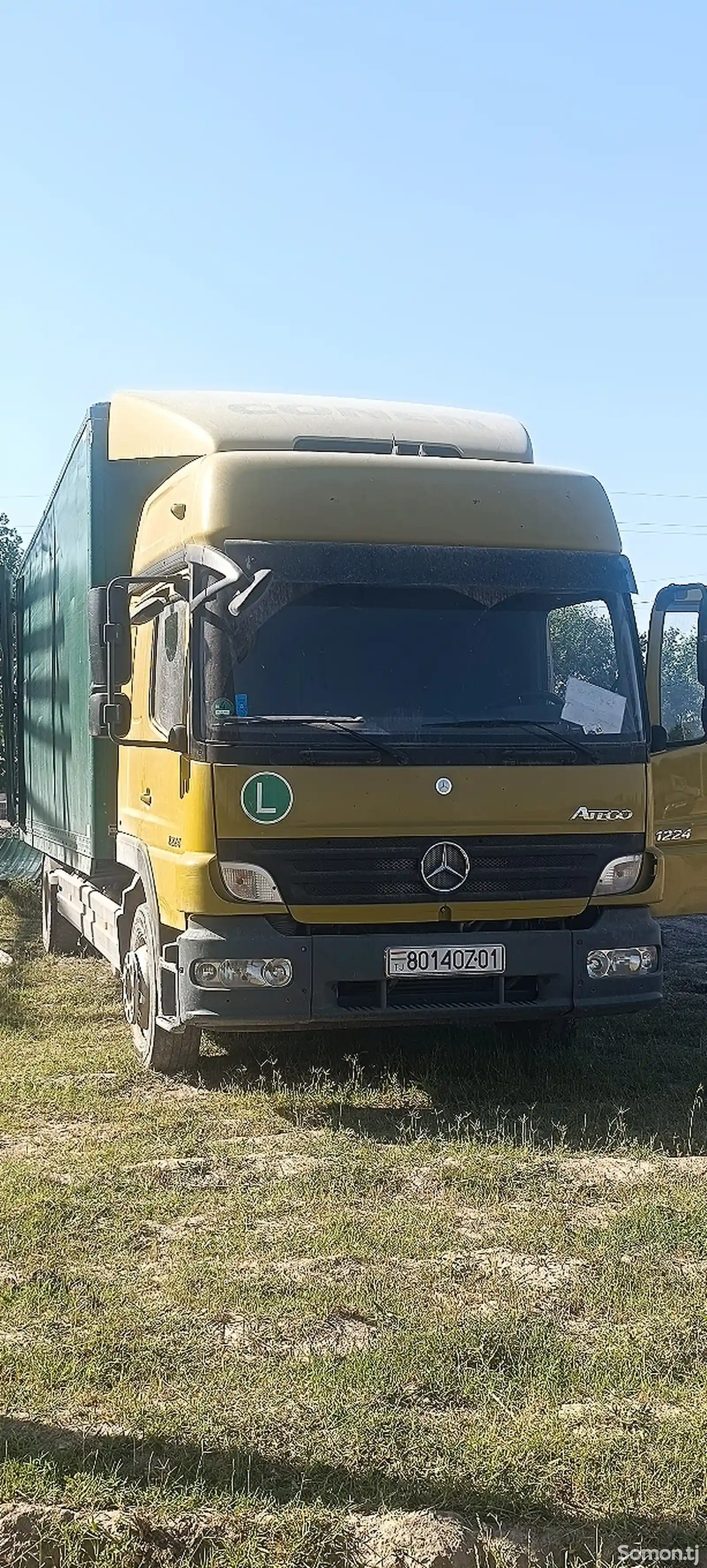Бортовой грузовик Mercedes-Benz Atego 1224, 2011-1