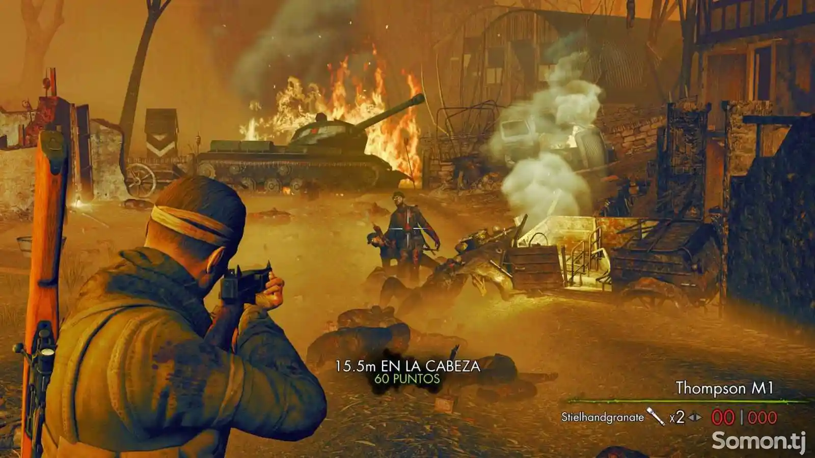 Игра Sniper elite nazi zombie army 2 для компьютера-пк-pc-3