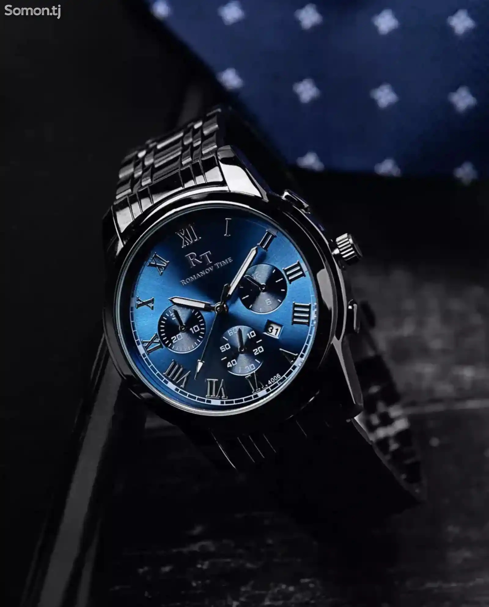 Часы наручные кварцевые с браслетом в подарок-3