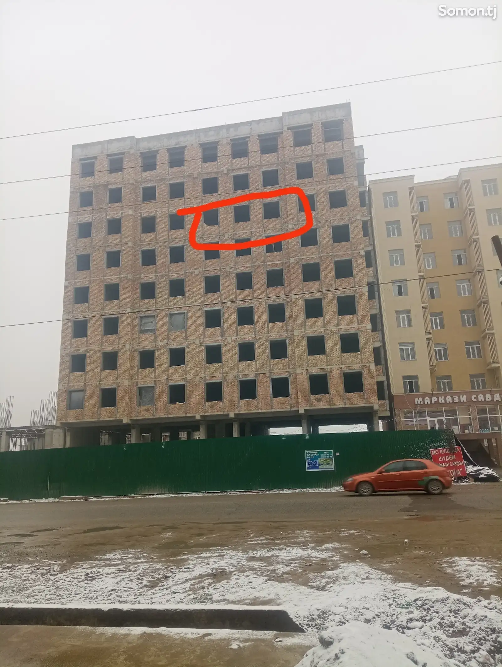 2-комн. квартира, 7 этаж, 68 м², мактаби Ахмади Дониш-1