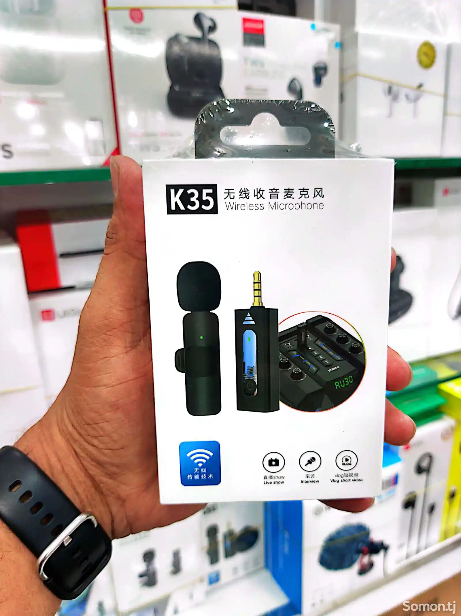 Микрофон для мобильного устройства K35 Wireless-1
