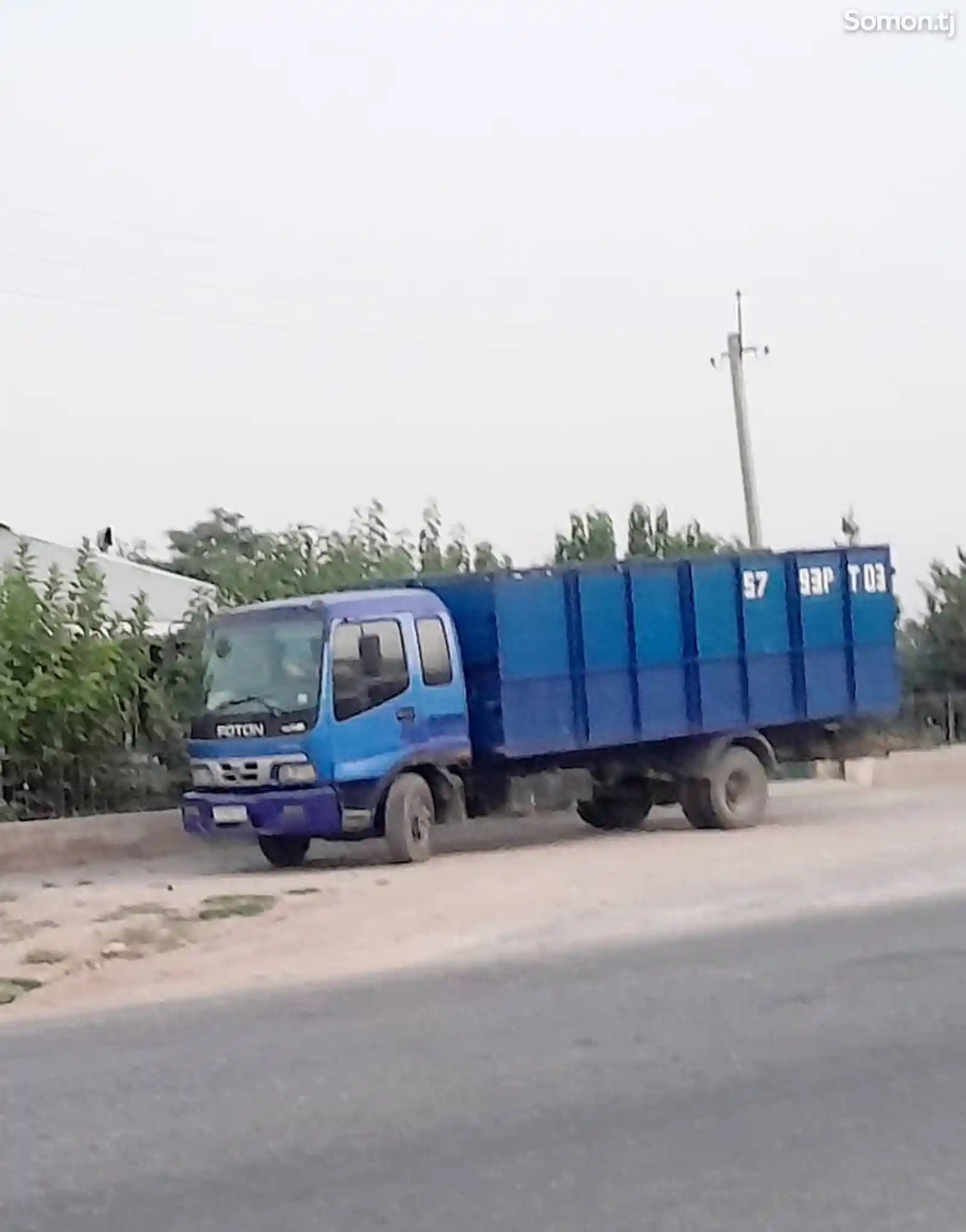 Бортовой грузовик Foton Auman 135 4.2 turbo diesel, 2007-6