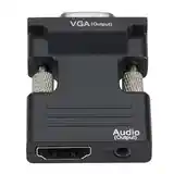 Адаптер переходник hdmi to vga audio-3