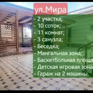 1 этажн. 11-комн. дом, 10 соток, Ул. Саади Шерози 13/15