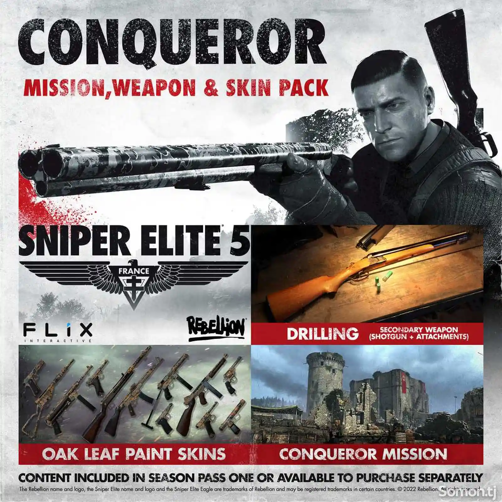 Игра Sniper Elite 5 Deluxe Edition для Sony PS4-4