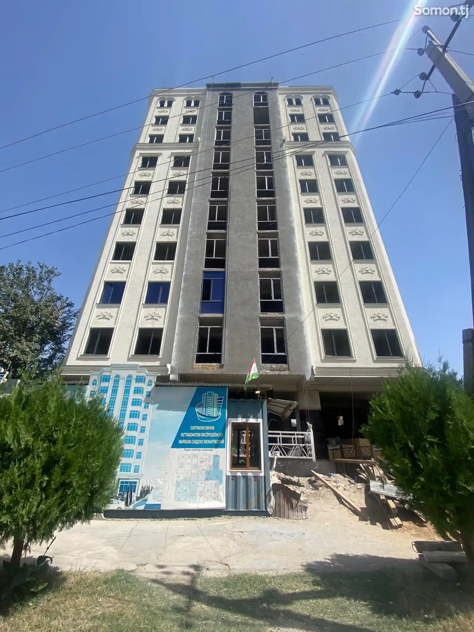 2-комн. квартира, 4 этаж, 58 м², Беморхонаи маркази-1