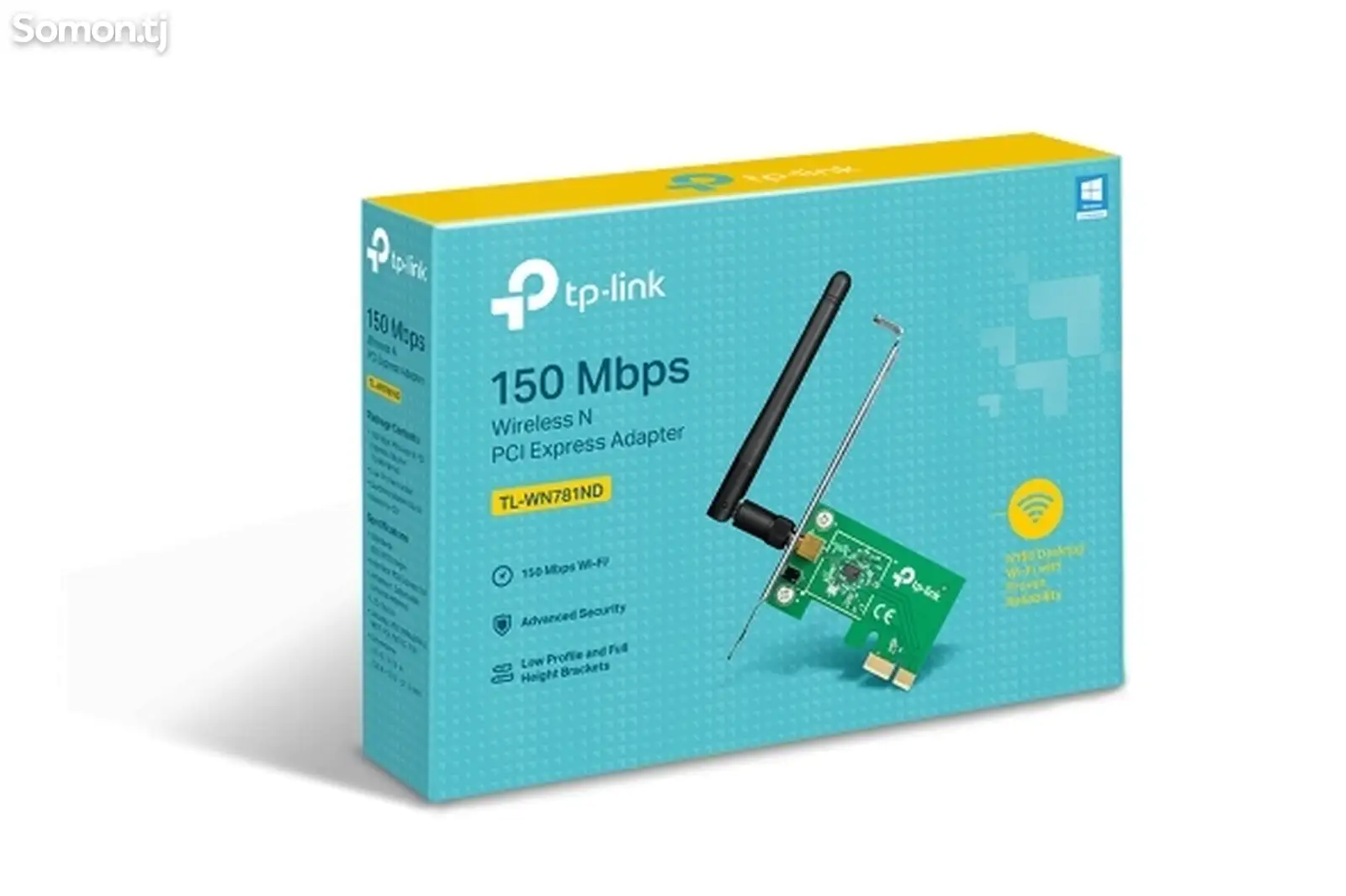 Адаптер PCI Express с поддержкой Wi-Fi N150 TL-WN781ND-1