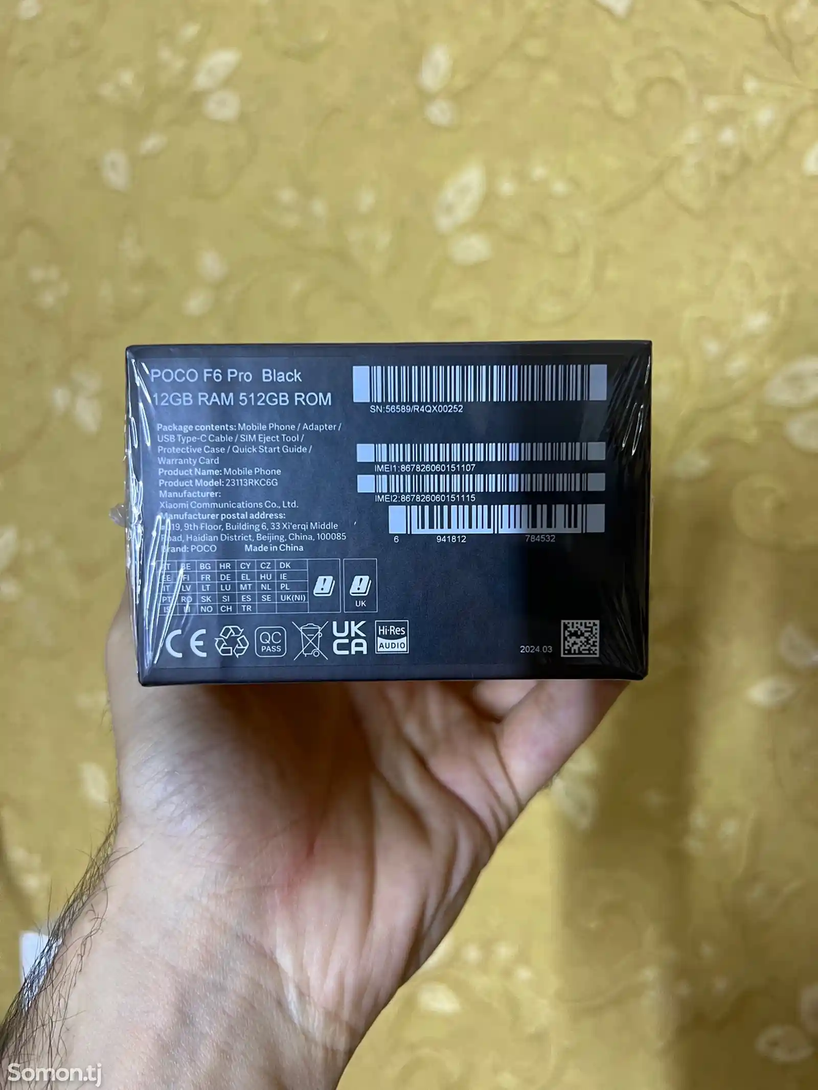 Xiaomi Poco F6 pro 12/512-2