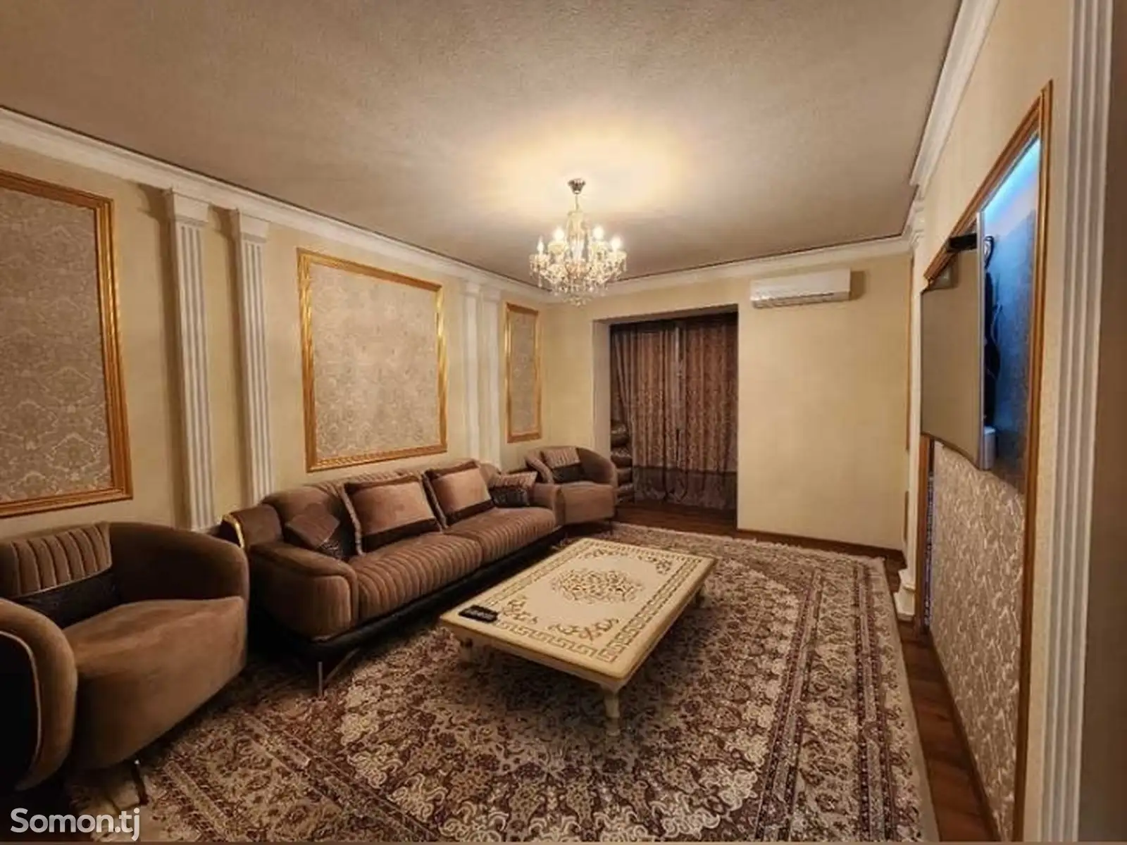 3-комн. квартира, 4 этаж, 84м², Сино-1