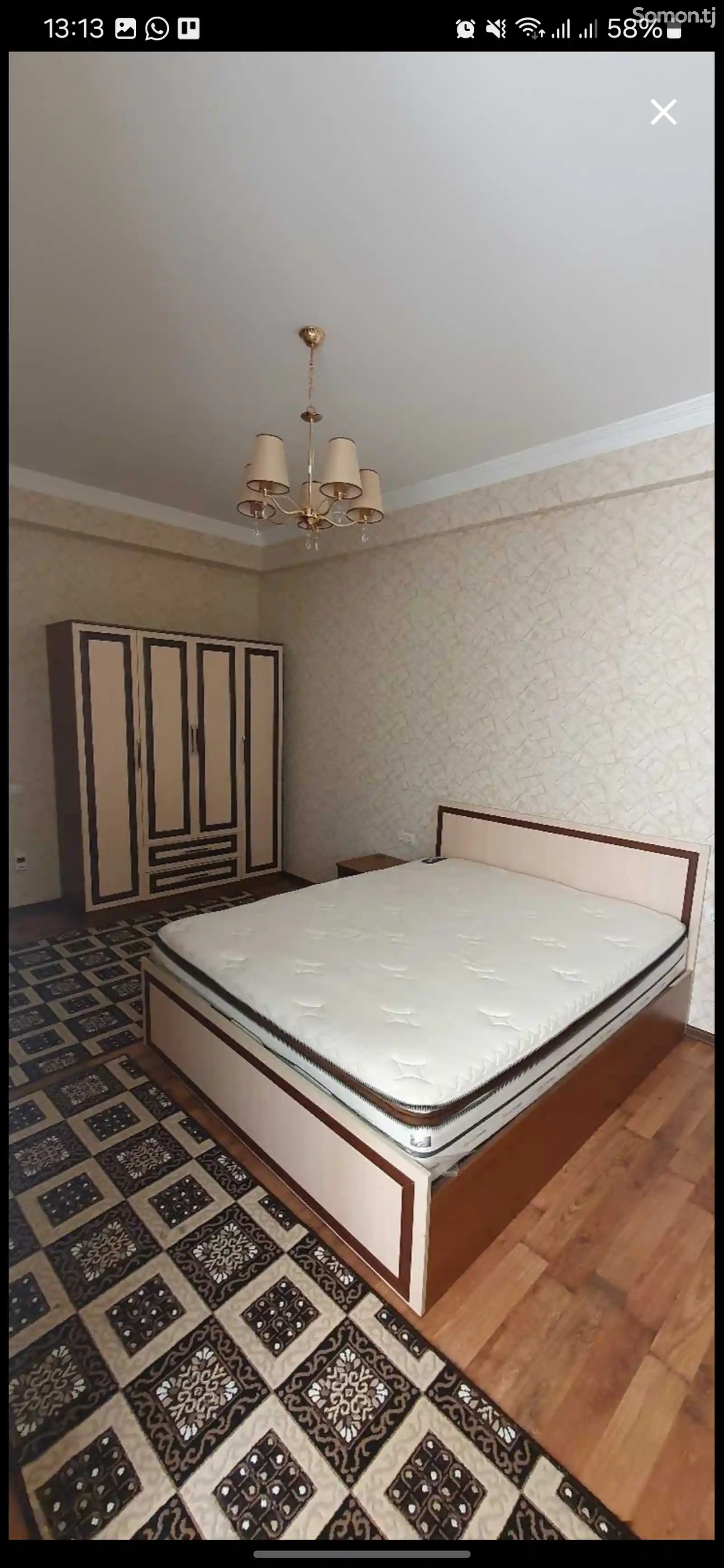 2-комн. квартира, 1 этаж, 100м², панчшанбе-4