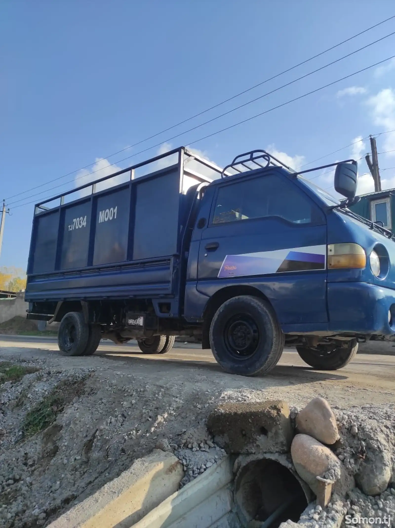 Бортовой автомобиль Hyundai Porter, 2001-1