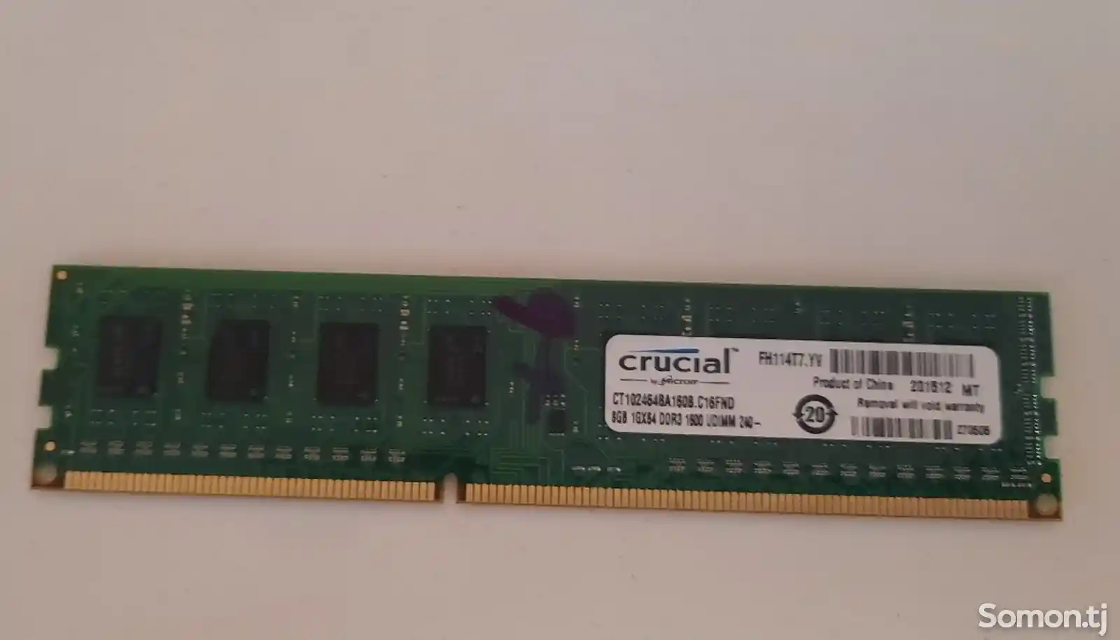 Оперативная память DDR3 Crucial 8Gb-3