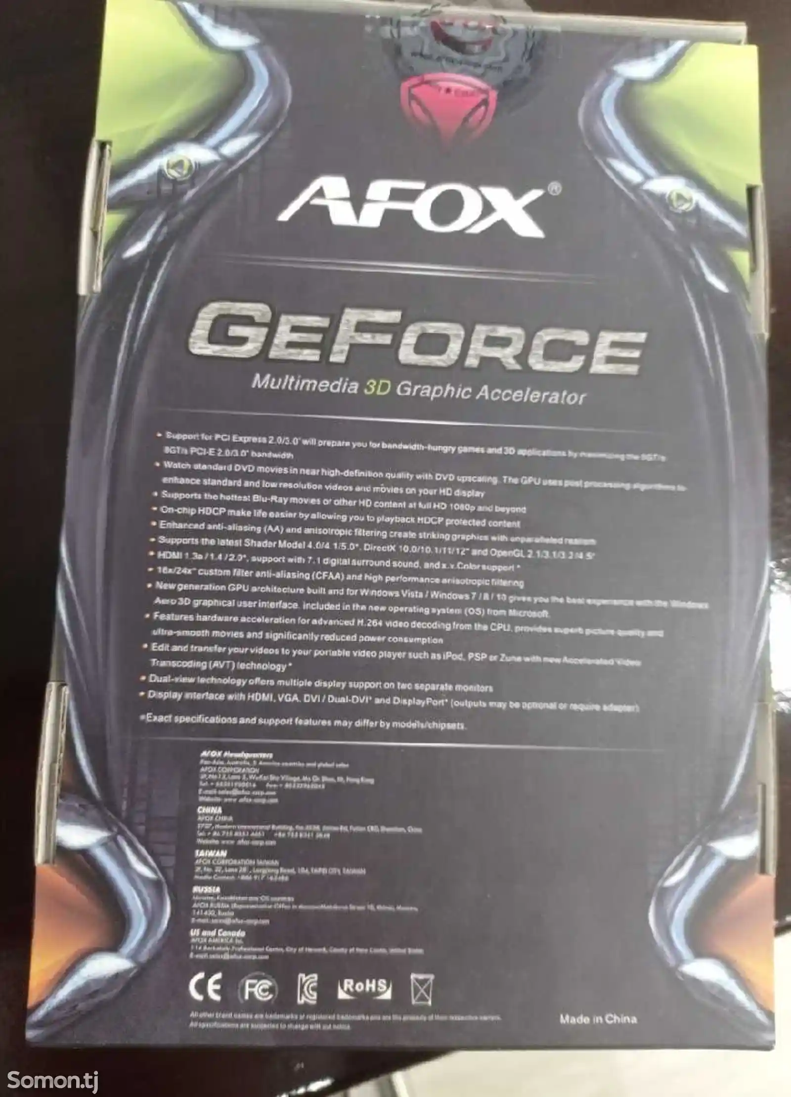 Видеокарта AFOX GeForce GT610 gaming-2