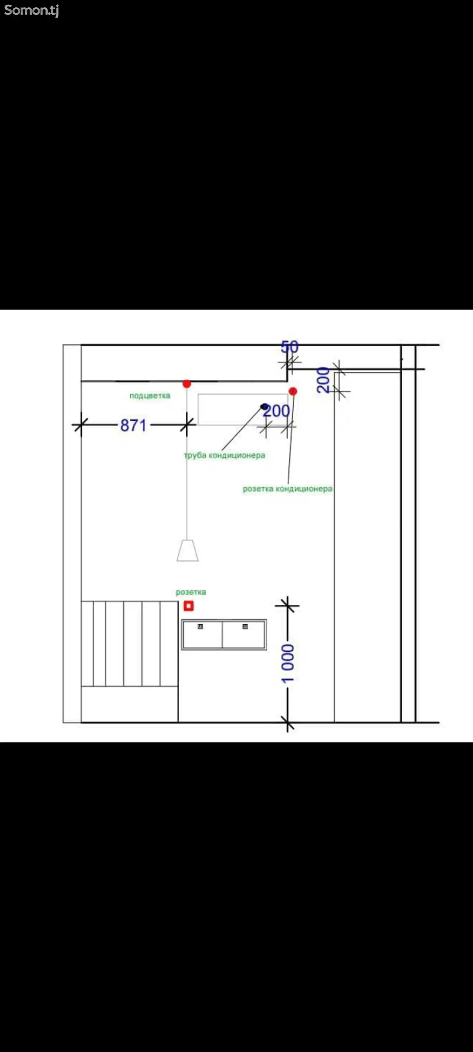 2-комн. квартира, 11 этаж, 62 м², Шохмансур-4