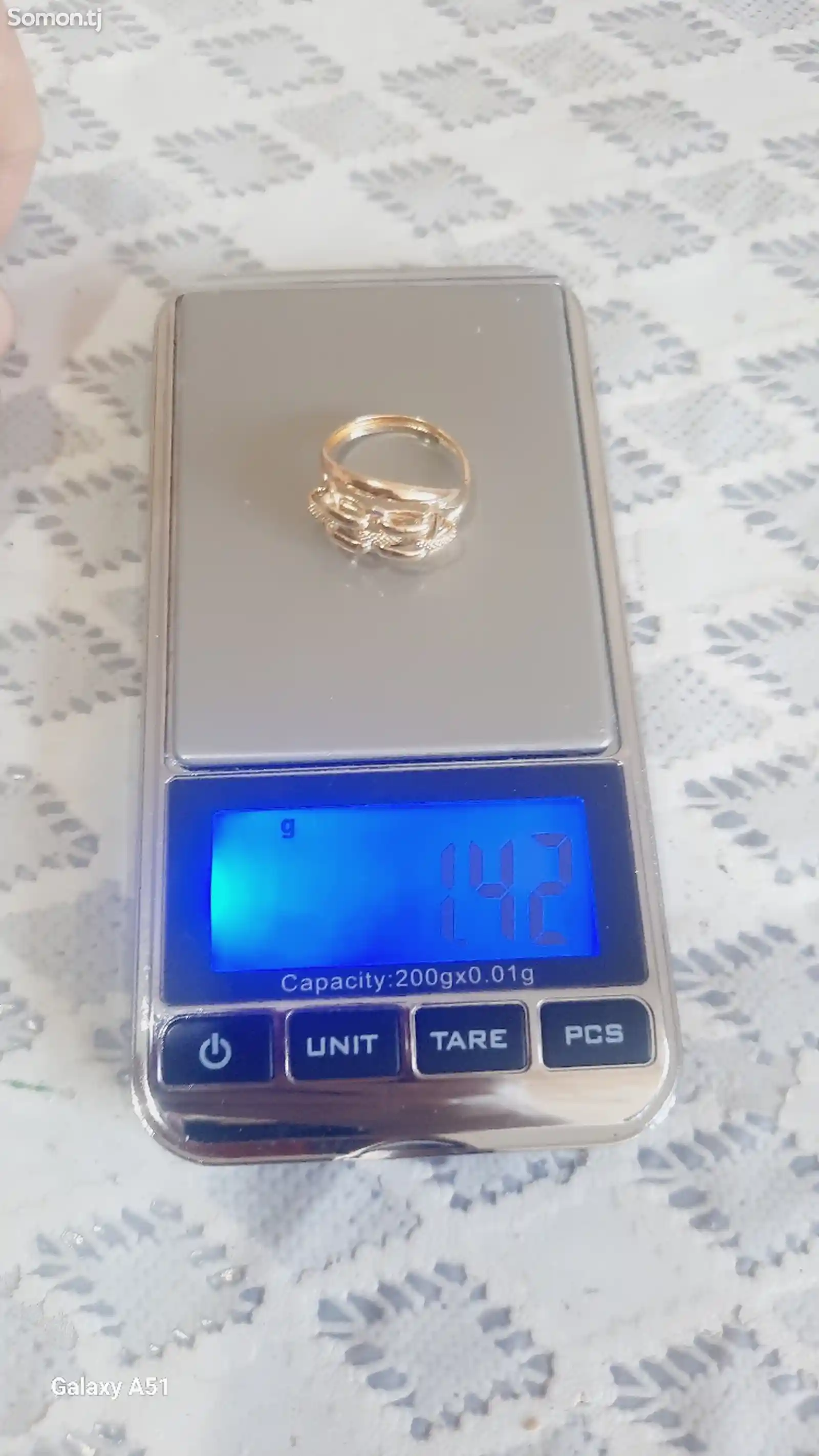 Золотое кольцо 585 пробы-3