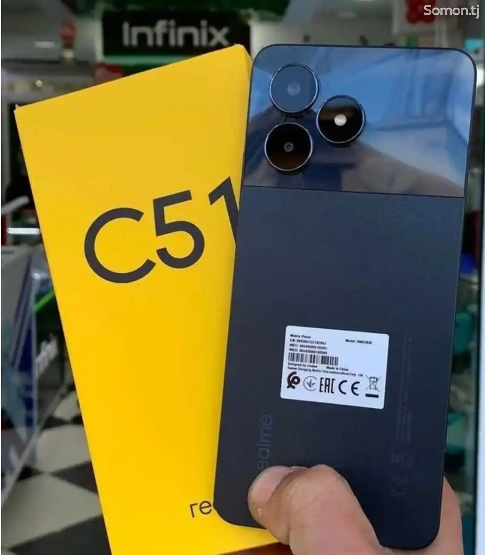 Realme C51 128Gb black-1