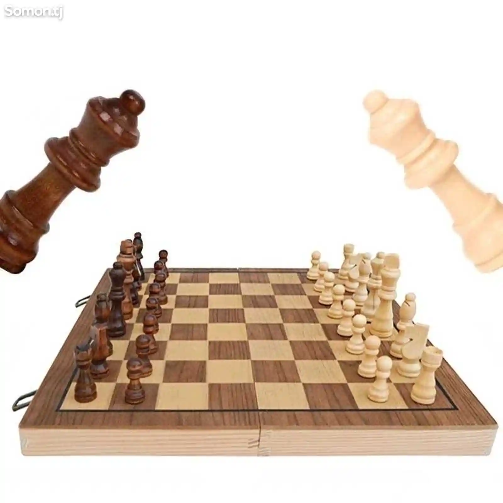 Магнитные шахматы и шашки 2в1-12
