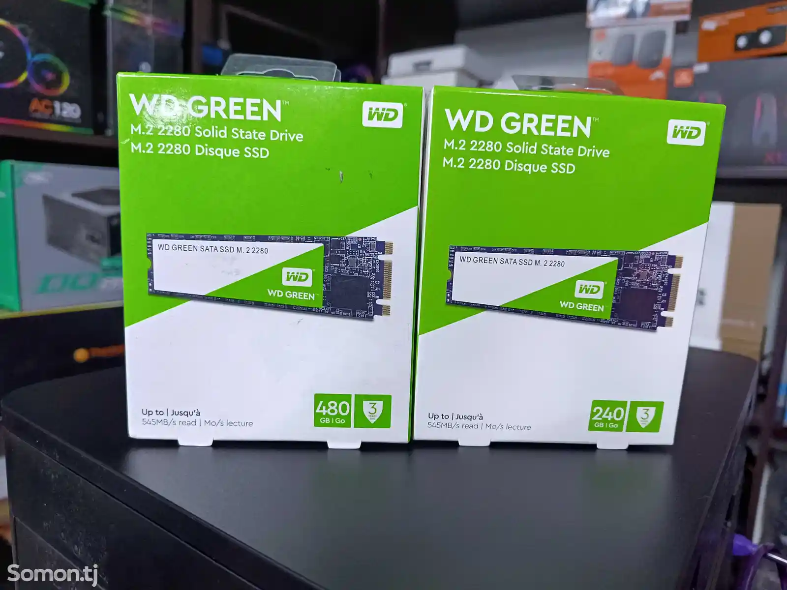 SSD накопитель M.2 WD Green / 480GB 545Mb/S