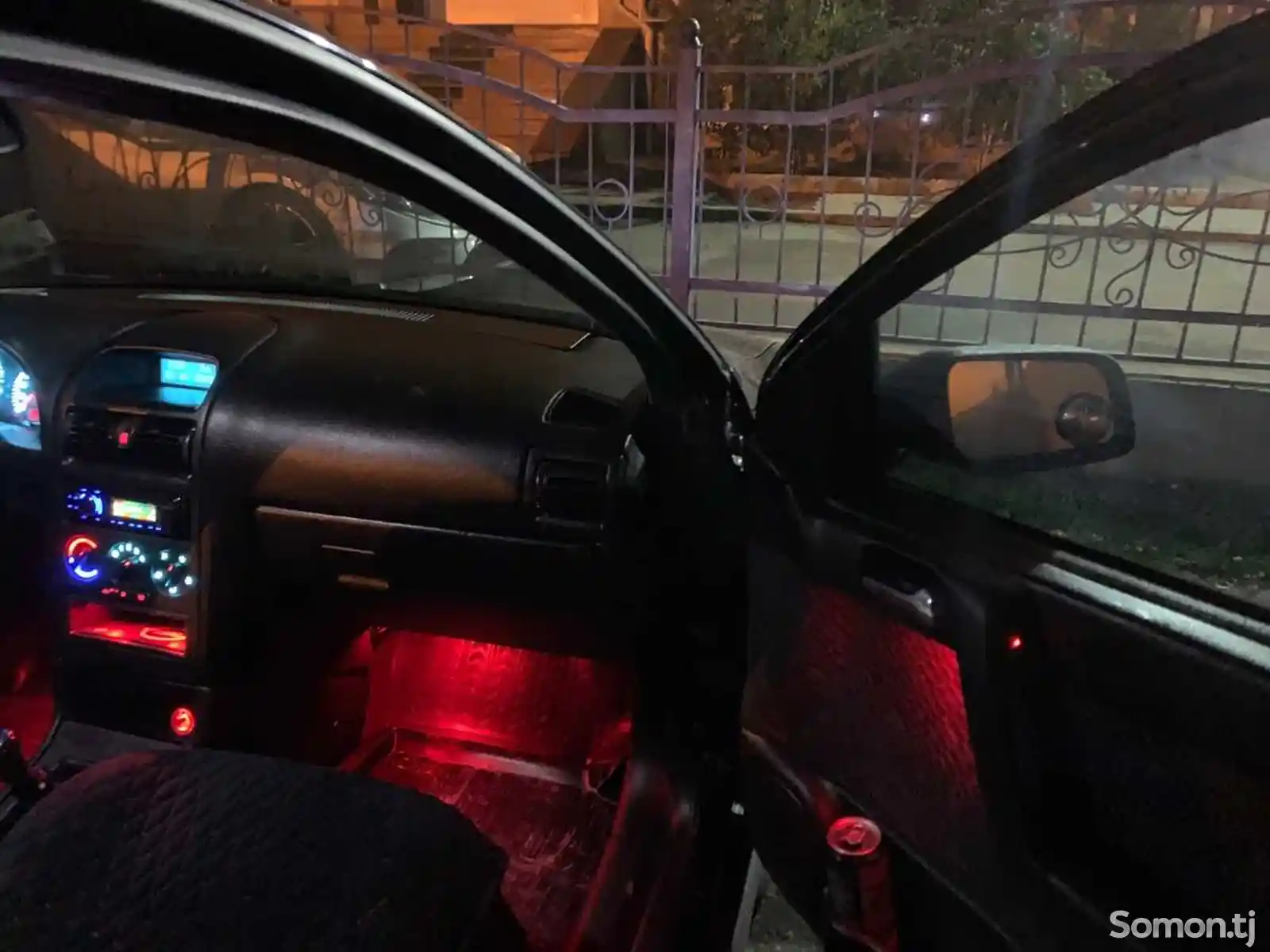 LED подсветка салона на Opel Astra G-4