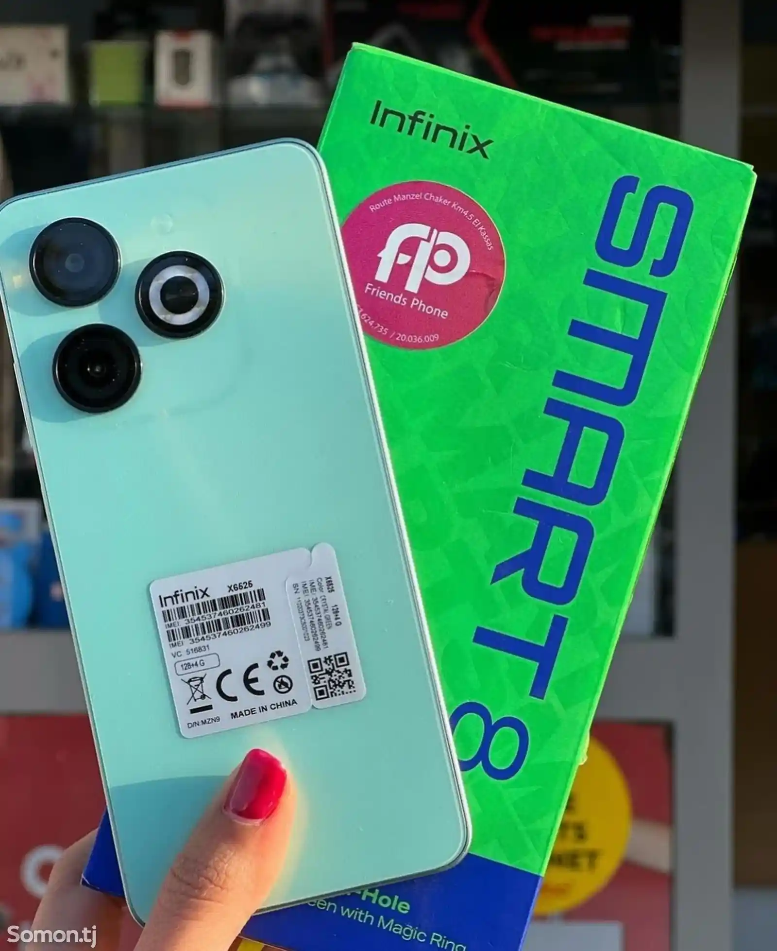 Infinix Smart 8 8/128Gb blue-3