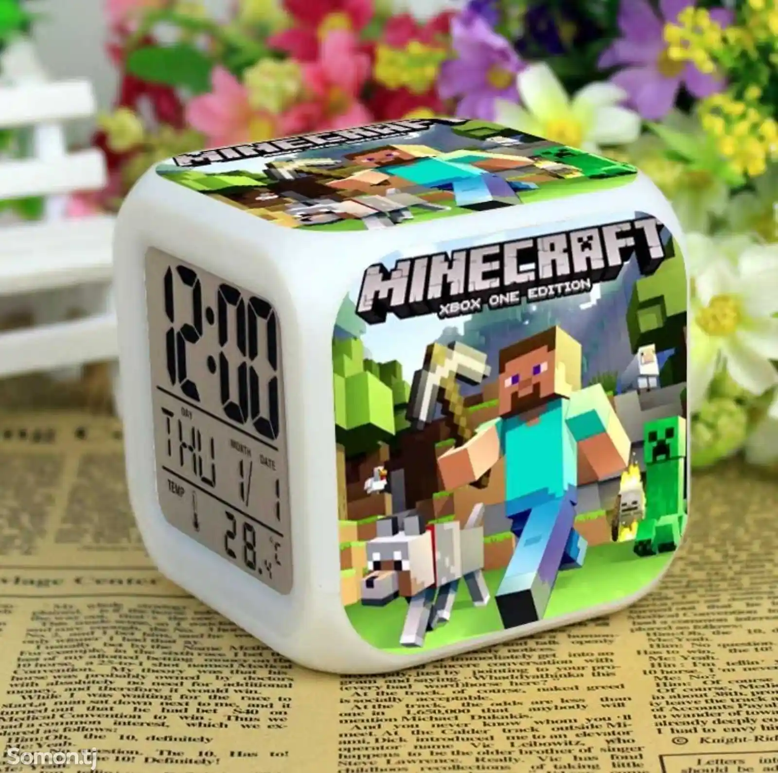 Часы Minecraft-6