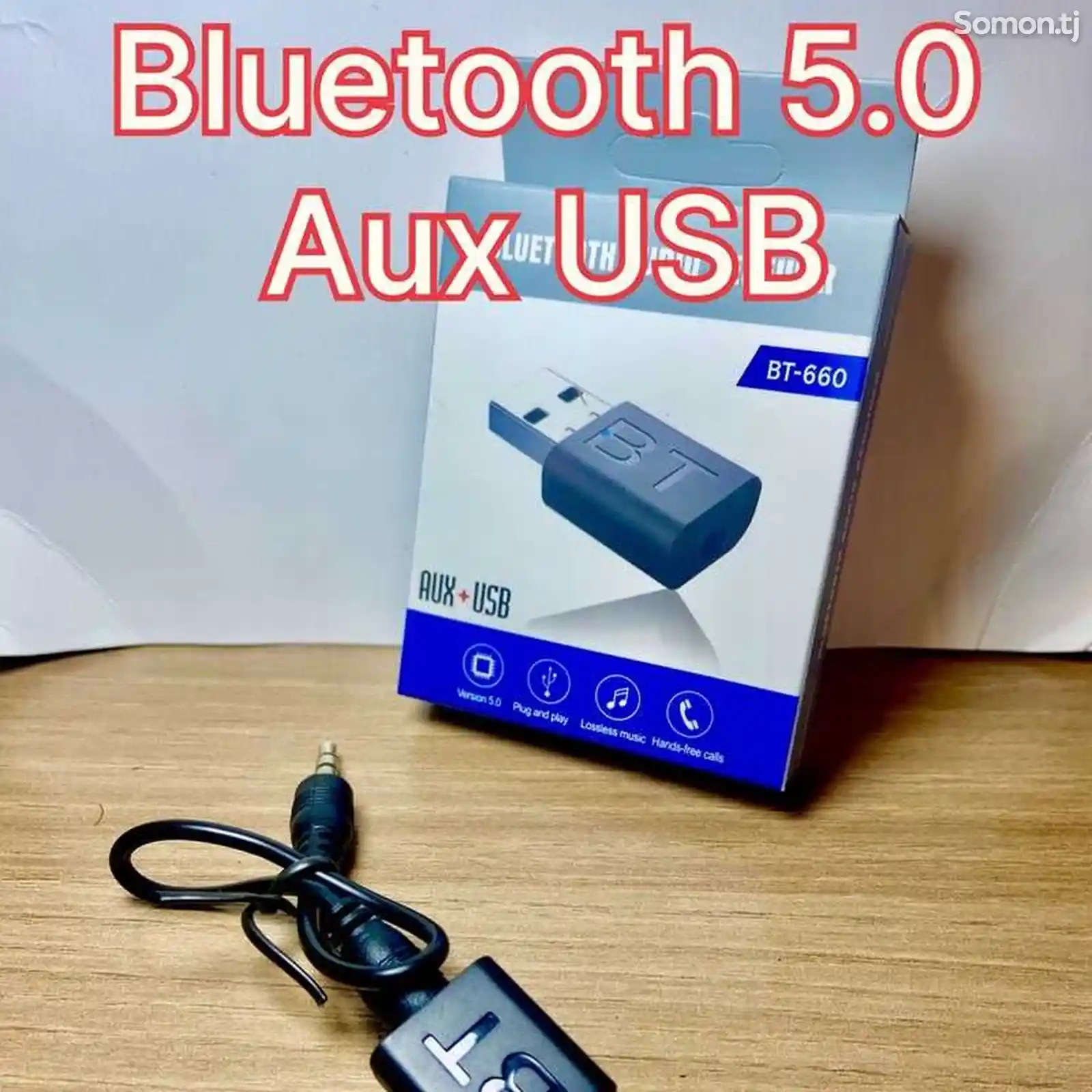 Адаптер Aux Bluetooth 5.0-1