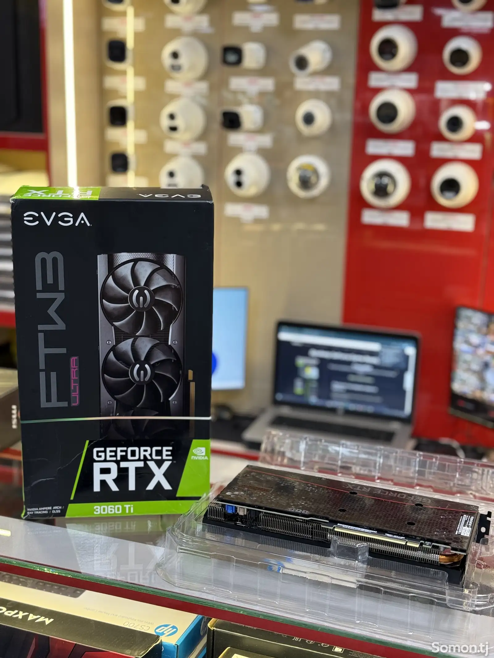 Видеокарта Evga Geforce Rtx 3060Ti XC3 Ultra 8Gb Ddr6x-2