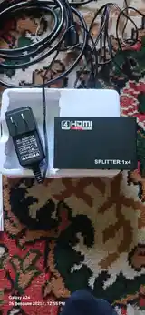 HDMI Разветвитель VGA SPLITTER 1x4 4 порта-6