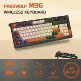 Беспроводная игровая клавиатура Freewolf M96-3