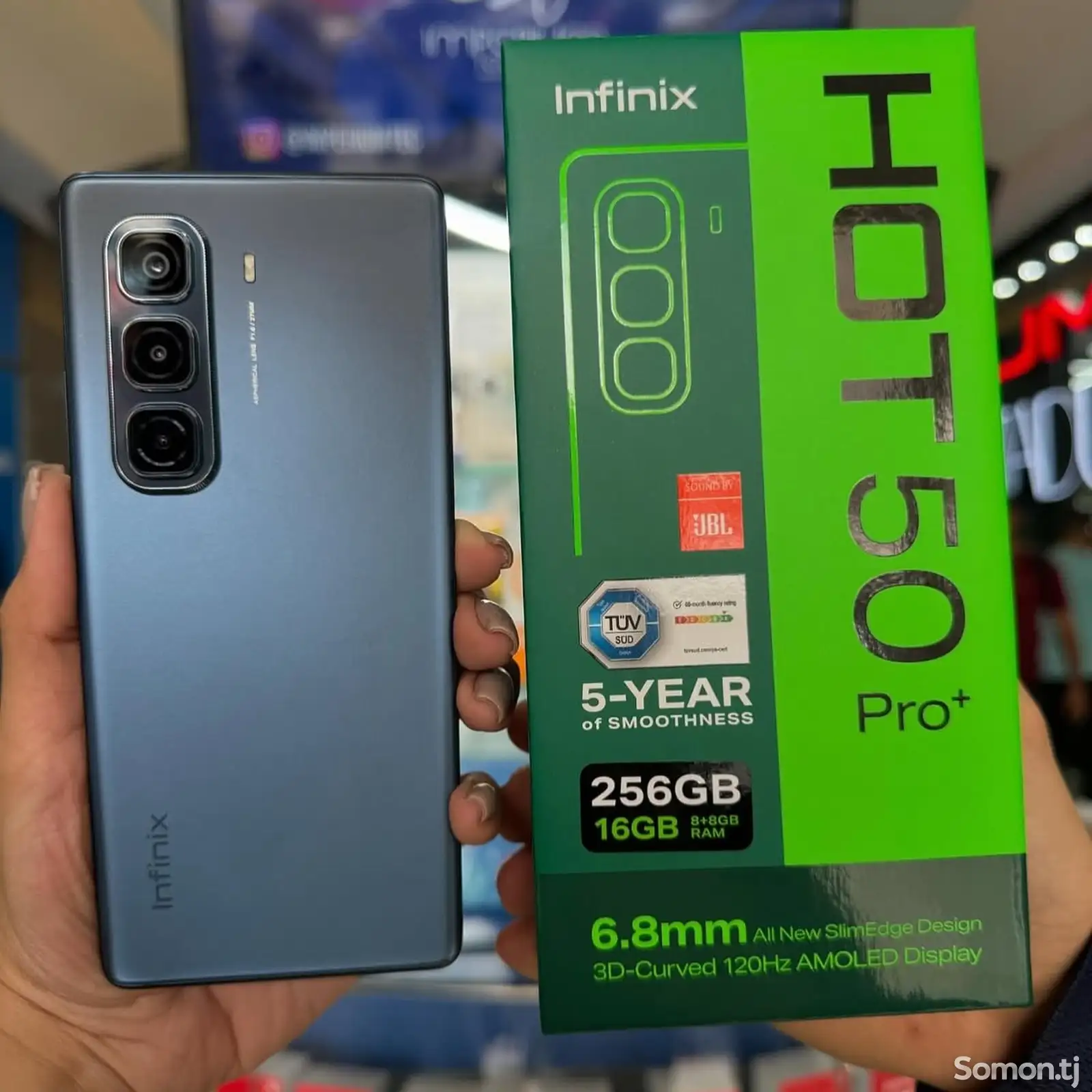 Infinix Hot 50 pro plus 16/256Gb grey-1