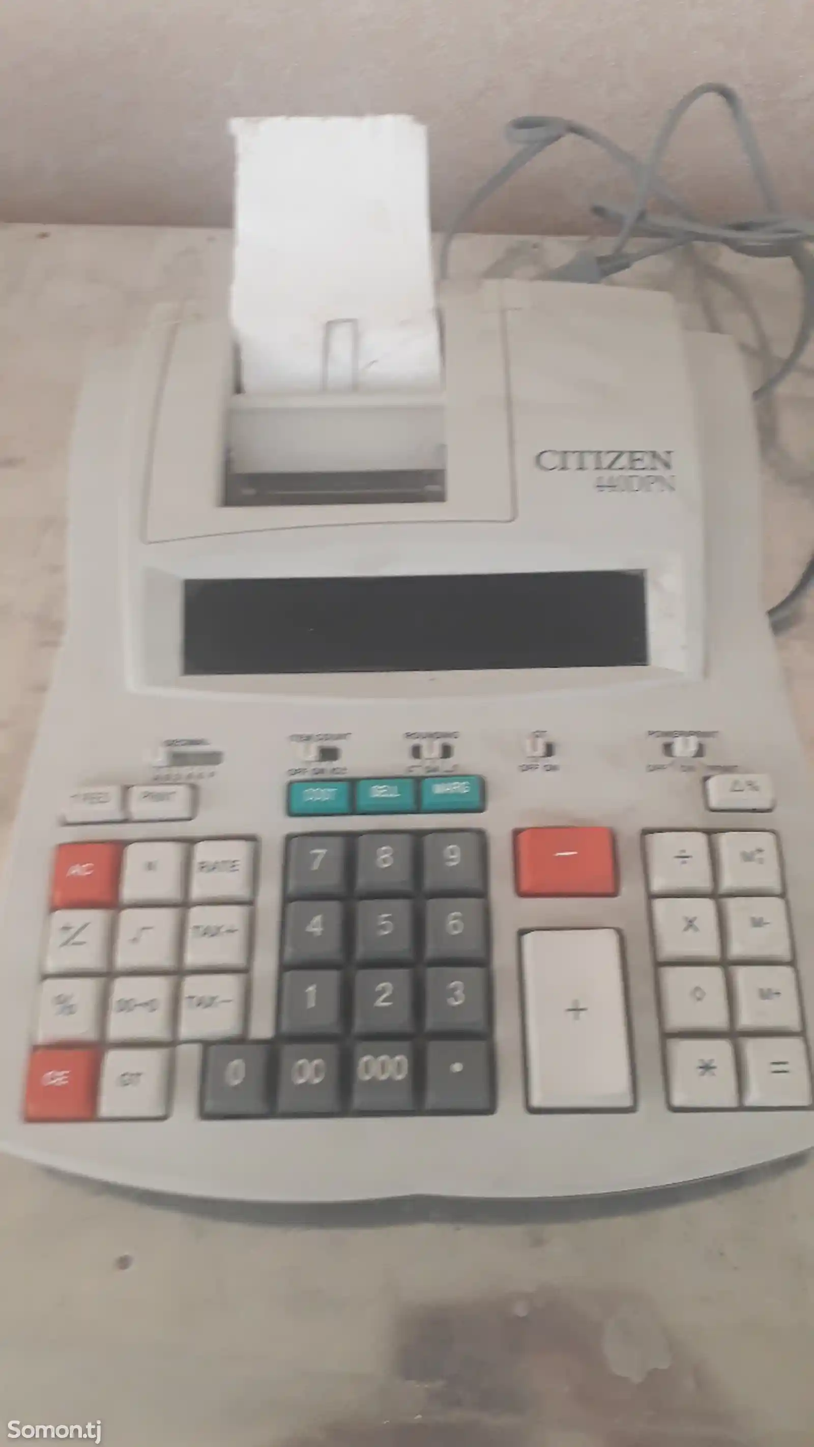 Калькулятор с печатью-2