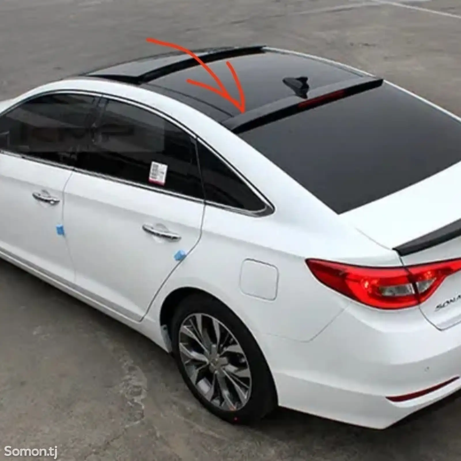 Козерог от лобового стекла от Hyundai Sonata