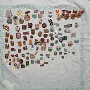 Коллекция орденов, медалей и значков СССР