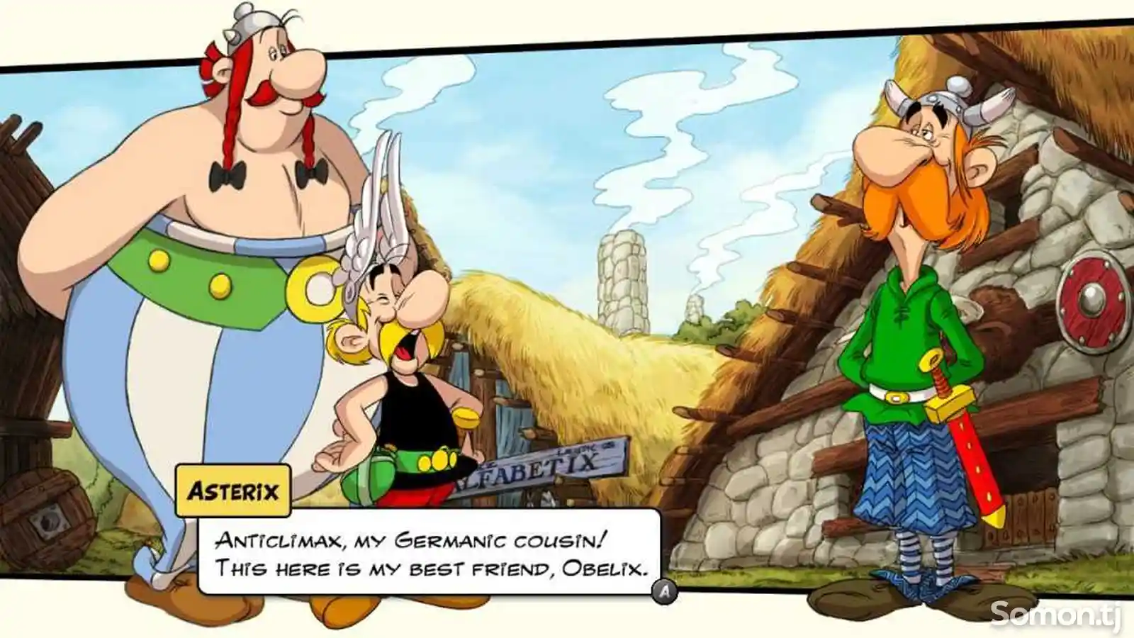 Игра Asterix and Obelix Slap them all для PS-4 / 5.05 / 6.72 / 7.02 / 9.00 /-3