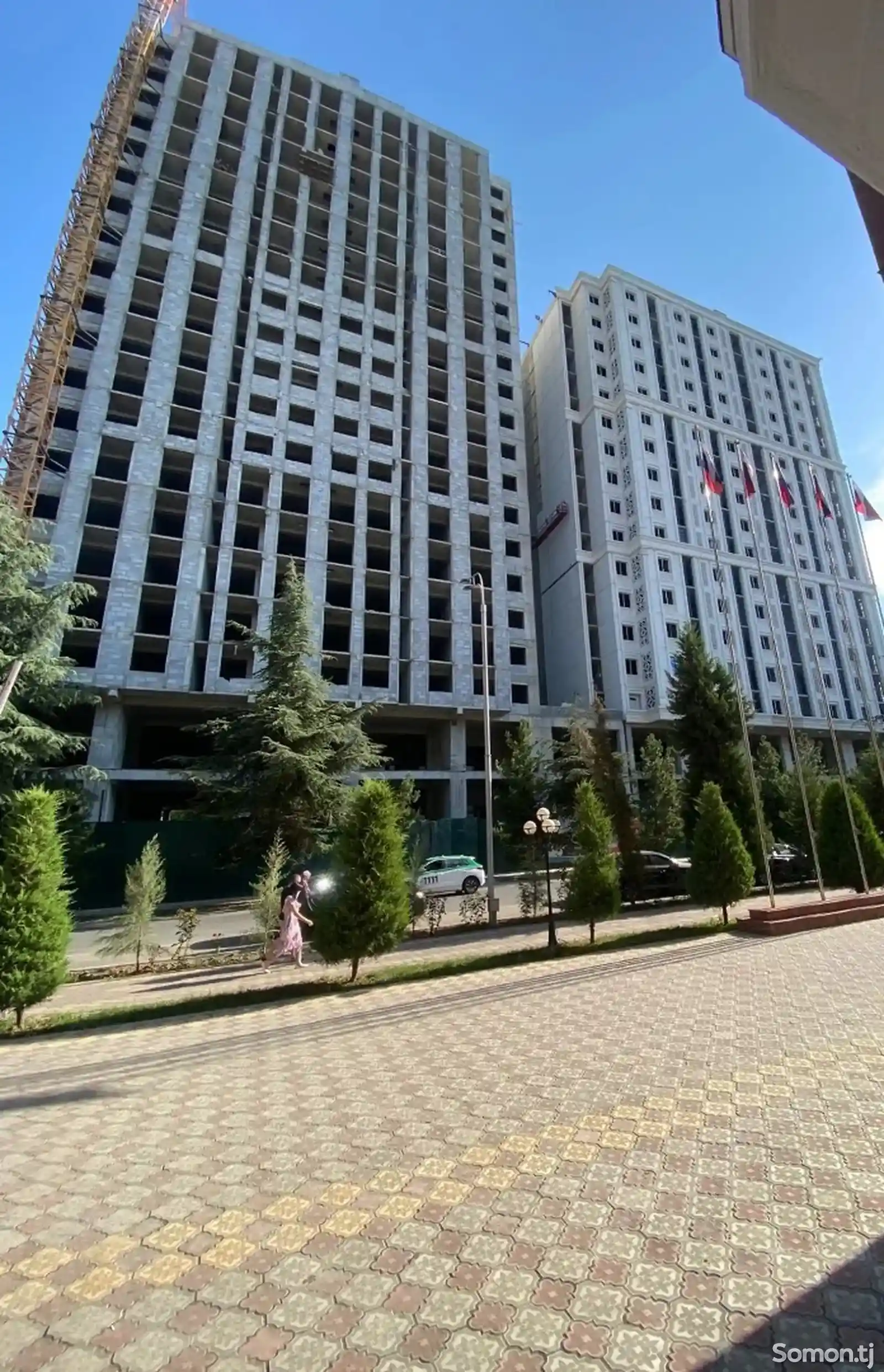 1-комн. квартира, 16 этаж, 74 м², Сомони-2