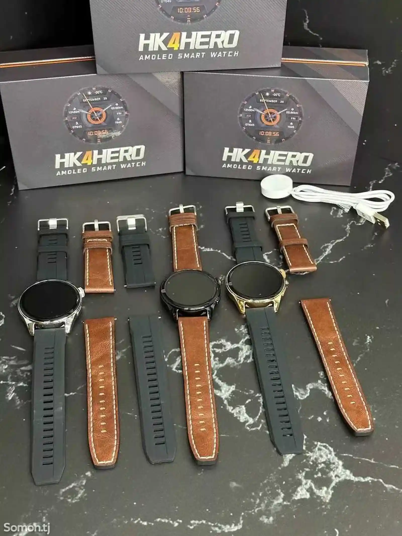 Смарт часы HK4 Hero Amoled-3