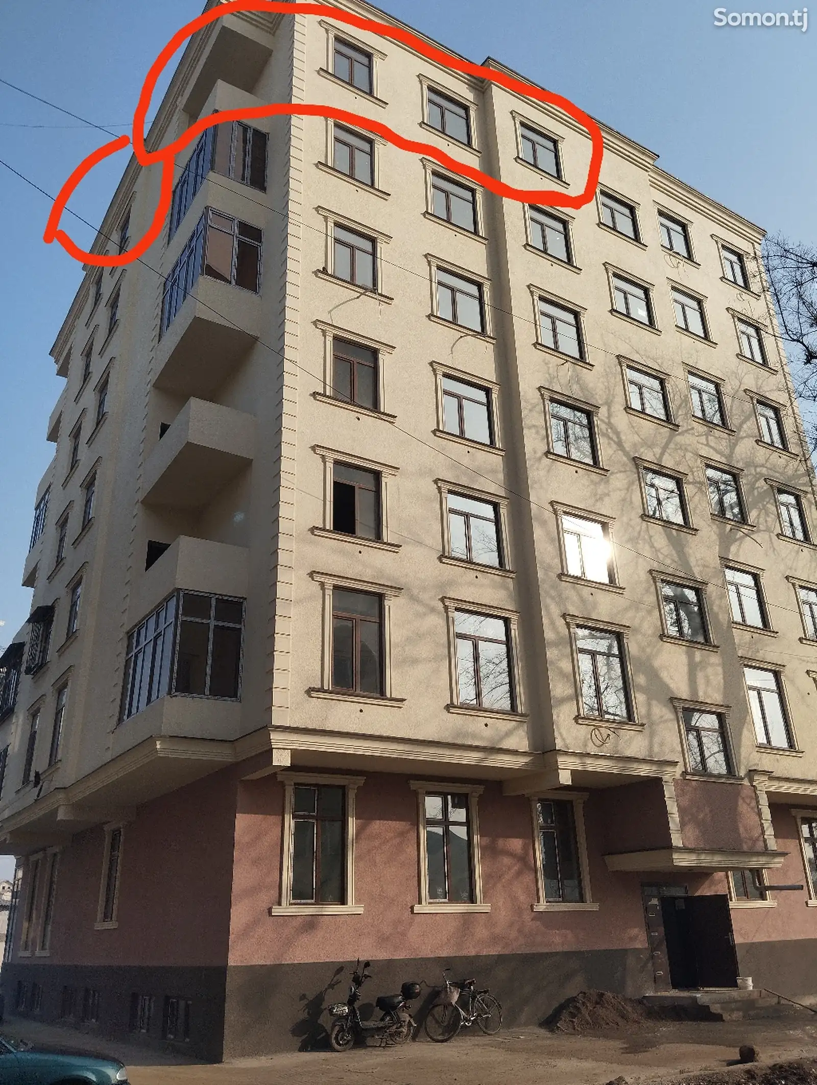 3-комн. квартира, 7 этаж, 84 м², Айни-1