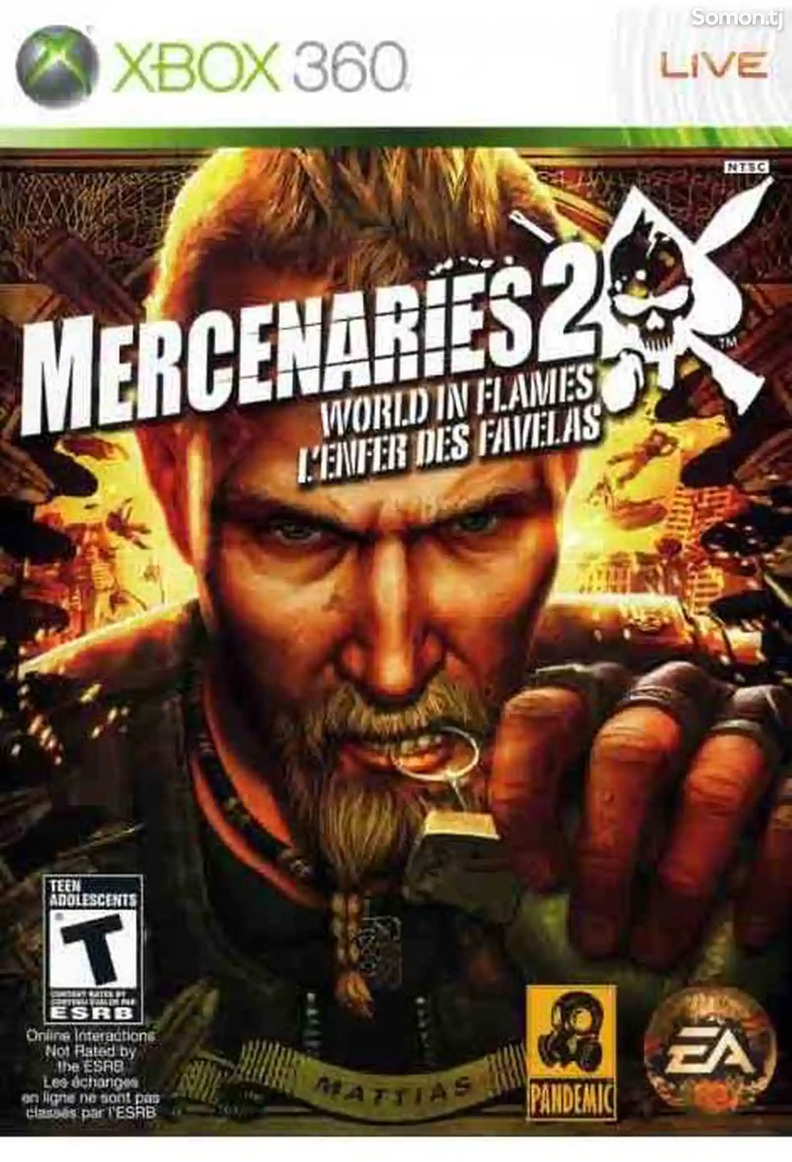 Игра Mercenaries 2 для прошитых Xbox 360