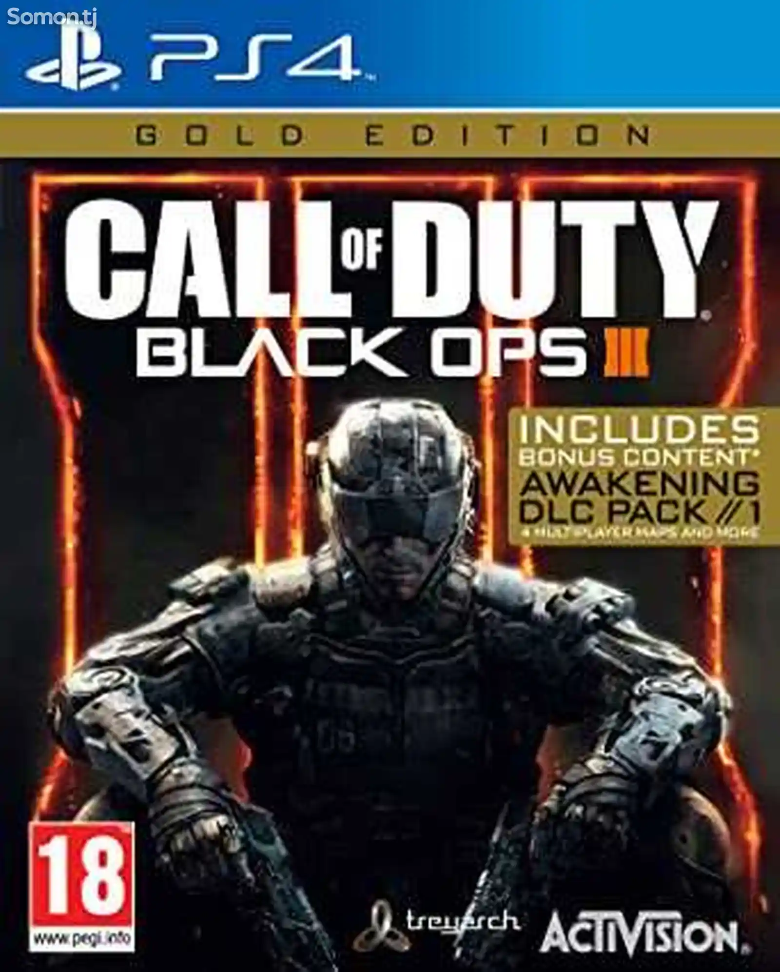 Игра Call of Duty Black Ops 3 Gold Edition для Sony PS4-1