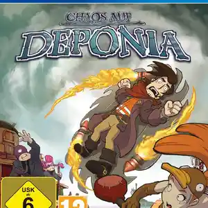 Игра Chaos on deponia для PS-4 / 5.05 / 6.72 / 7.02 / 7.55 / 9.00 /