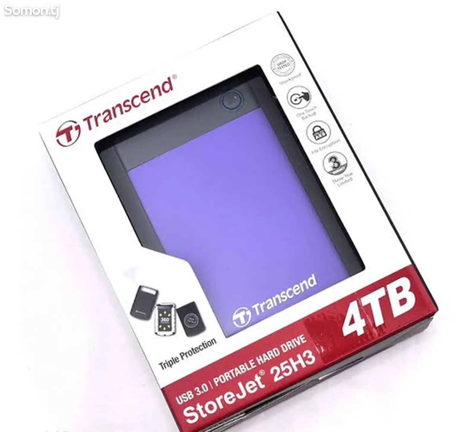 Внешний Жёсткий диск 4TB Transcend