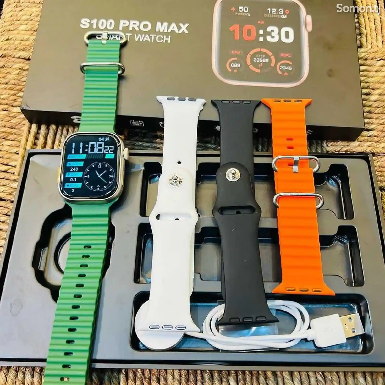 Смарт часы S100 pro max-3