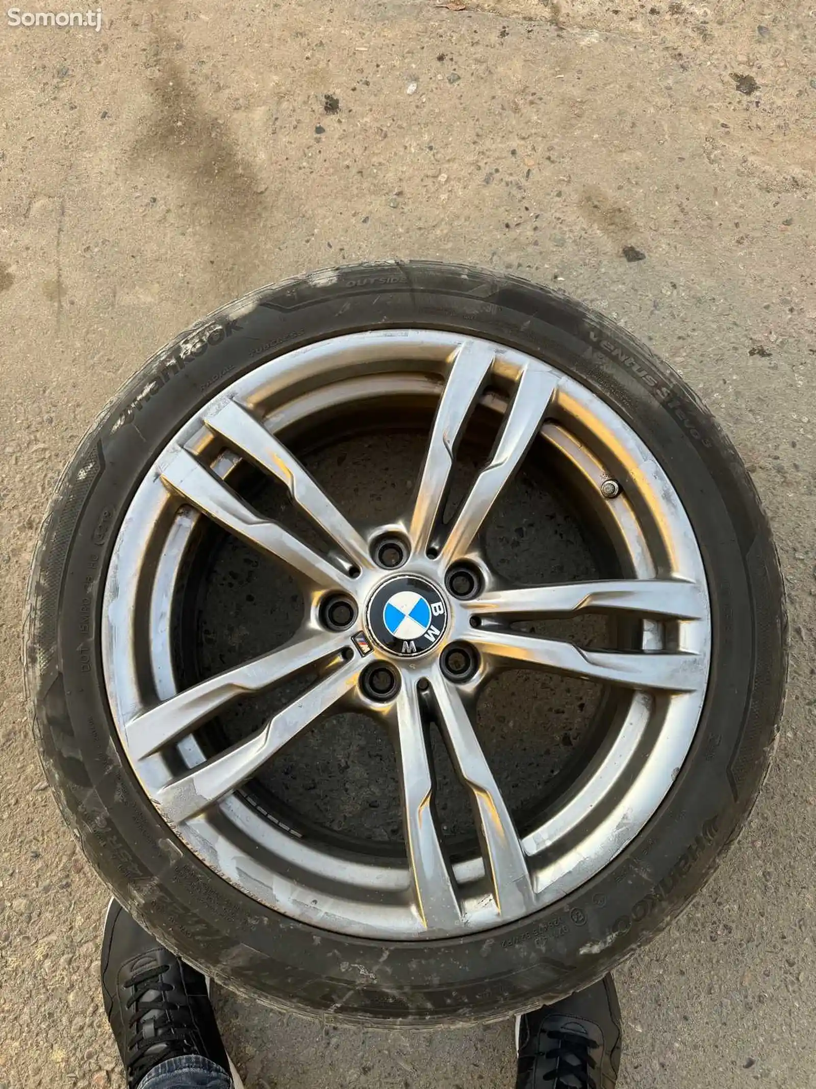 Шины и диски R18 на BMW F30-1