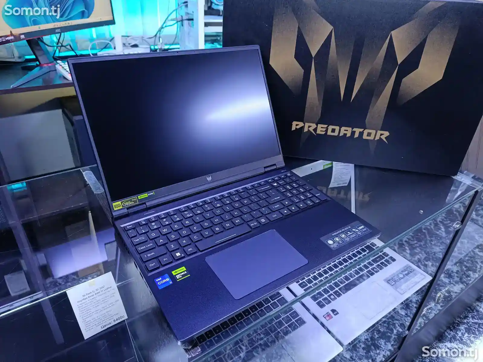Игровой Ноутбук Acer Predator Helios 16 Core i7-13700HX / RTX 4060 / 16GB / 1TB-12