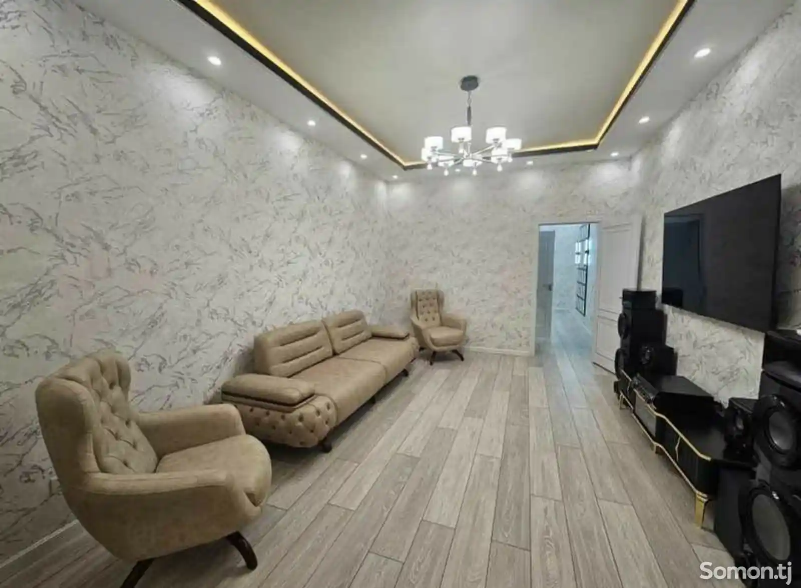 2-комн. квартира, 12 этаж, 90м², Шохмансур-7