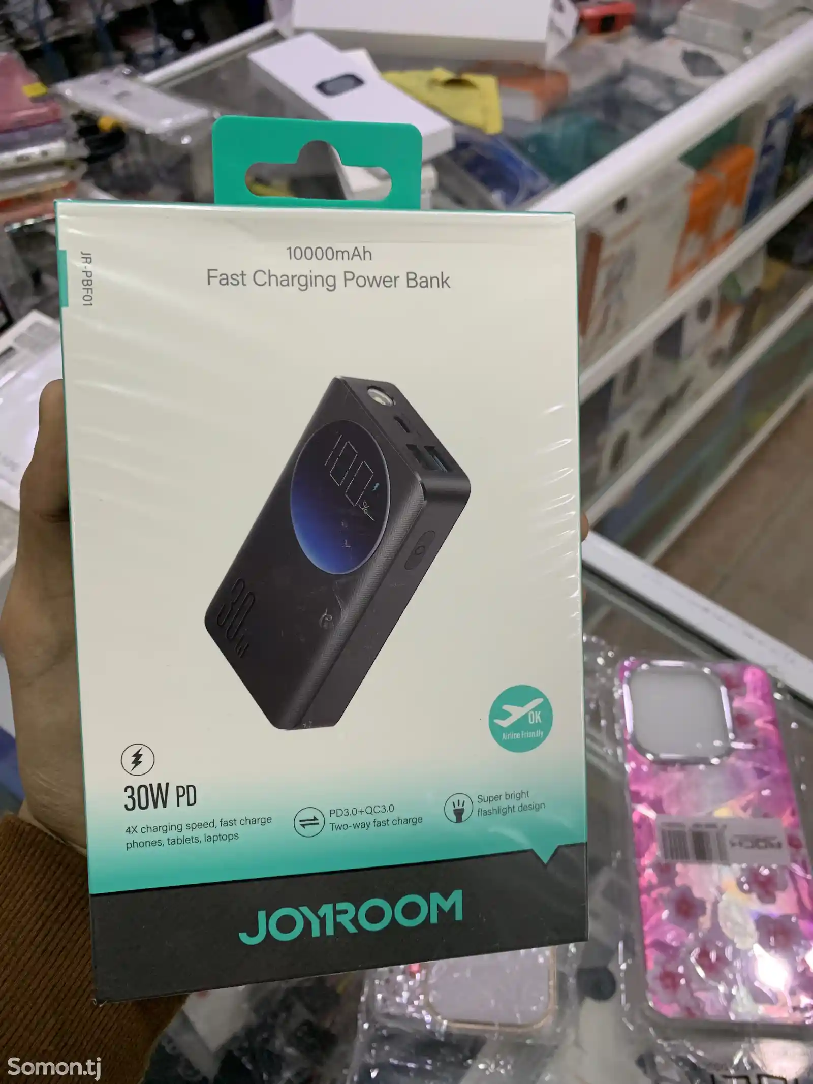 Внешний аккумулятор Joyroom JR-PBF01 30W Power Bank 10000 мАч-5